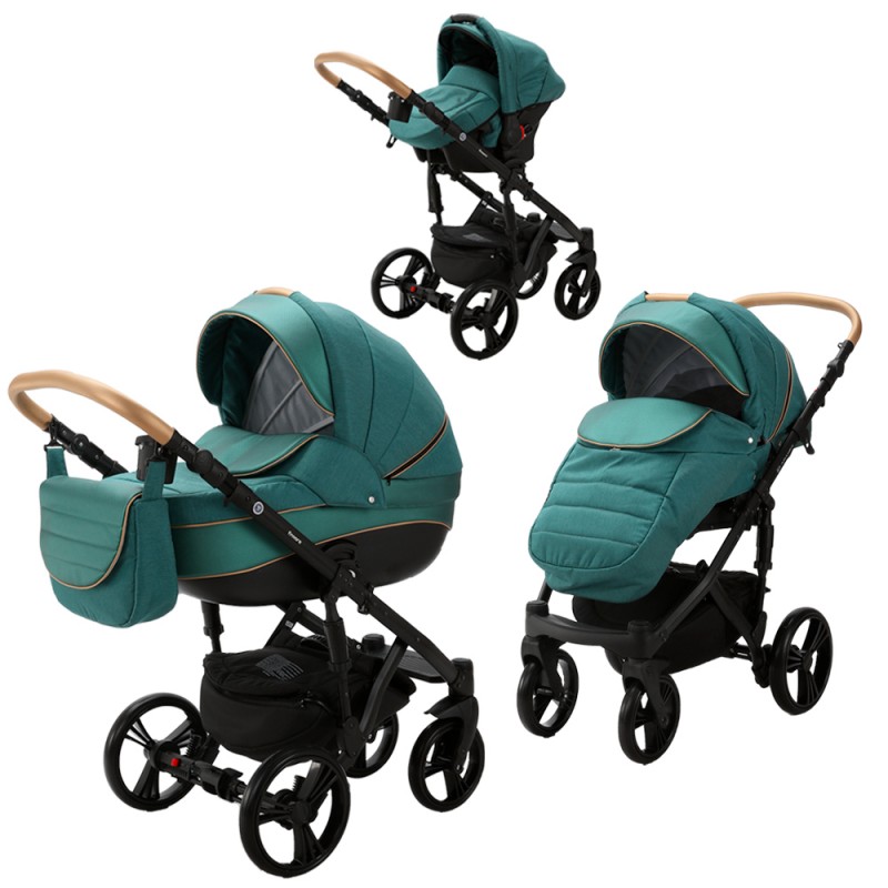 Carucior 3 in 1 ENCORE 2 Adamex Green Art EN1